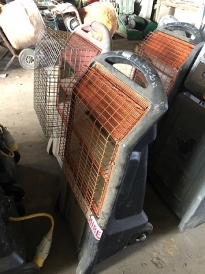 2 X Rhino 110v Heaters