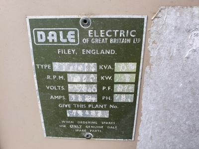 Dale 110KVA Generator  - 6