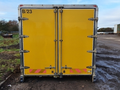 1 x 24ft D-Mount Box Body with Barn Doors  - 2