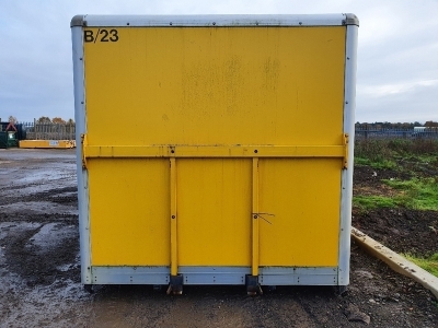 1 x 24ft D-Mount Box Body with Barn Doors  - 7