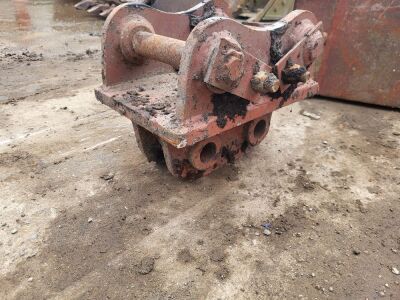 Excavator Headstock 35mm pins