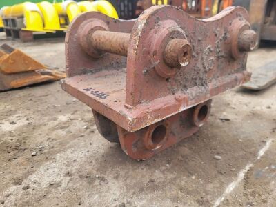 Excavator Headstock 35mm pins - 2