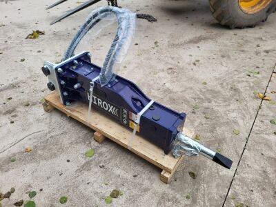 New & Unused Hirox HD-x10 Hydraulic Breaker - 35mm Pins
