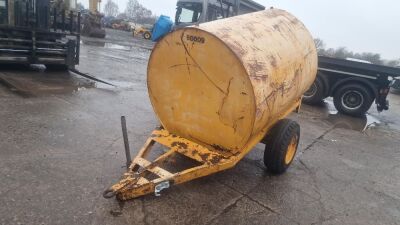 Single Axle Drawbar Bunded Fuel Tank 
