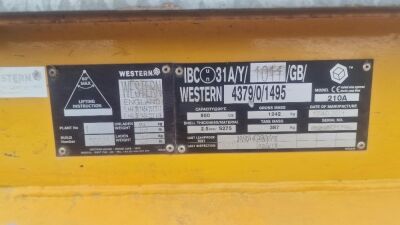 2011 Western 950litre Towable Single Axle Fuel Bowser - 10