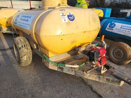 Single Axle Towable Drawbar Bowser