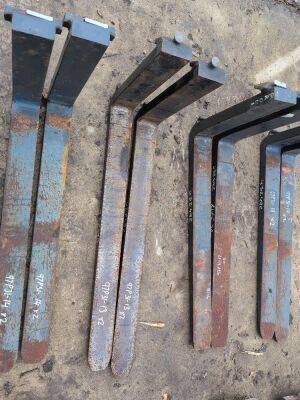 Pair off 1250x500 Fork Tines