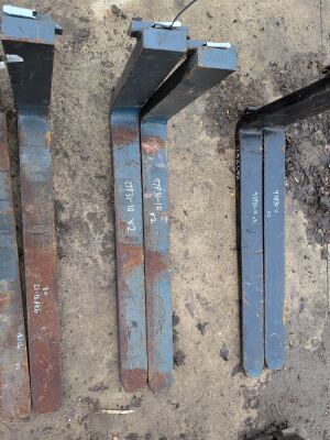 Pair of 1600x500 Fork Tines