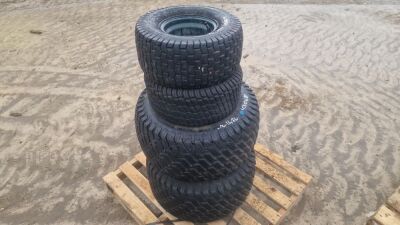 2x 18x8.50-8 Tyres & Rims + 2x 26x12.00-12 Tyres & Rims - 4