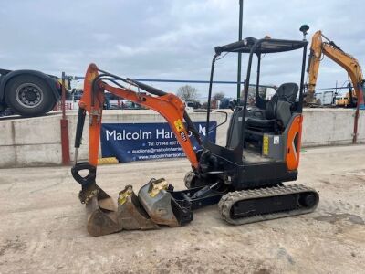 2021 Doosan DX17Z Mini Digger