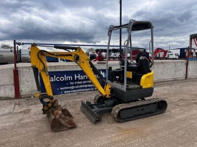 2020 Wacker Neuson EZ17 Mini Digger