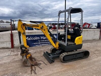 2020 Wacker Neuson EZ17 Mini Digger