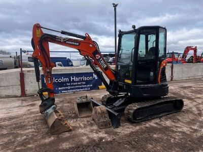 2021 Doosan DX27Z Excavator