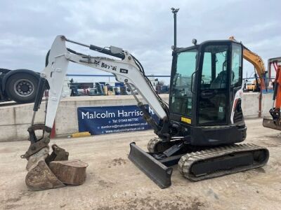 2019 Bobcat E27Z Mini Digger