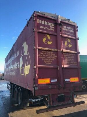 1990 Wilcox Triaxle Walking Floor Trailer - 3