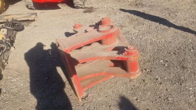 Strickland Excavator Pulveriser Jaw - 80mm Pins