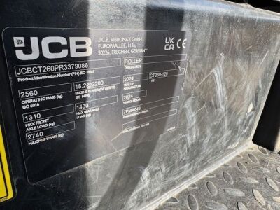 2024 JCB CT260-120 Tandem Roller - 9