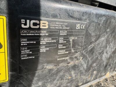 2024 JCB CT260-120 Tandem Roller - 7