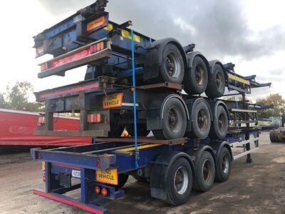 2003 SDC Triaxle Skeletal Trailer