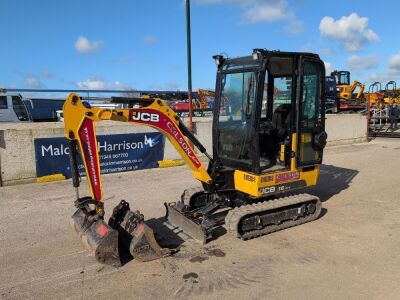 2023 JCB 16C-1 T3 Cabbed Mini Digger