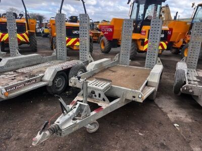 Brian James T-02-1 Indespension Double Axle Drawbar Trailer