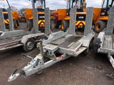 Brian James T-02-1 Indespension Double Axle Drawbar Trailer