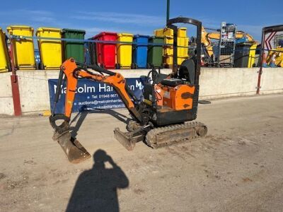 2018 Doosan DX10Z Micro Digger