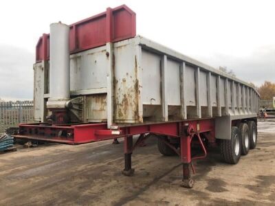 2009 Swan Triaxle Steel Body Step Tipping Trailer - 2