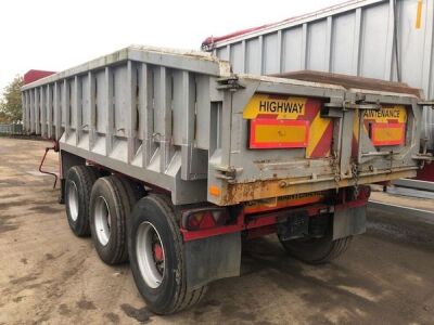 2009 Swan Triaxle Steel Body Step Tipping Trailer - 3