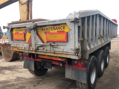 2009 Swan Triaxle Steel Body Step Tipping Trailer - 4