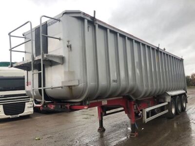 2014 Fruehauf Triaxle Bulk Alloy Tipping Trailer