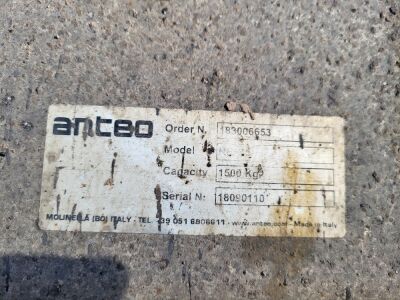 Anteo 1500Kg Underslung Tail Lift System - 6