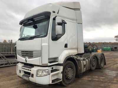 2012 Renault Privilege 6x2 Midlift Tractor Unit