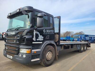 2012 Scania P320 6x2 Rear Lift Beavertail Rigid
