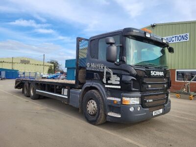 2012 Scania P320 6x2 Rear Lift Beavertail Rigid - 2