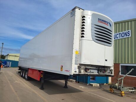 2021 Schmitz Triaxle Fridge Trailer