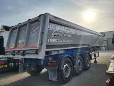 2012 Wilcox Triaxle Steel Body Tipping Trailer  - 3