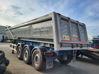 2012 Wilcox Triaxle Steel Body Tipping Trailer  - 4