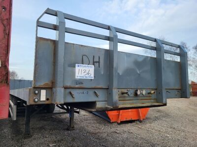 2007 SDC Triaxle Flat Trailer