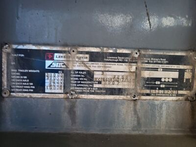2007 SDC Triaxle Flat Trailer - 4