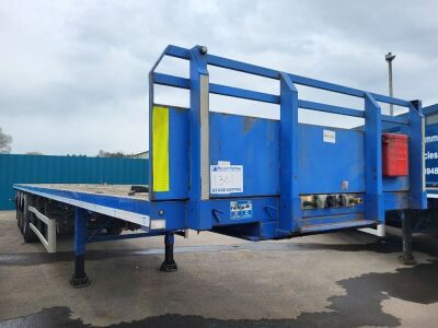 2015 SDC PSK Triaxle Flat Trailer