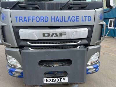 2019 DAF CF530 8x4 Rear Steer Crane Flat Rigid - 26