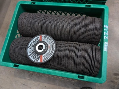 Qty of Black & Decker Grinding Discs