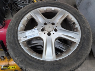 4 x Mercedes Alloy Wheels & Tyres - 2