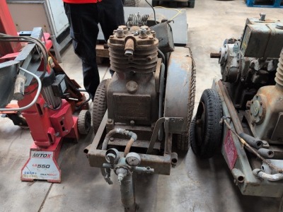 Vintage Petrol Engine Paint Sprayer Unit