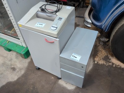Shredder & Cabinet