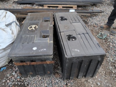 2 x Storage Boxes