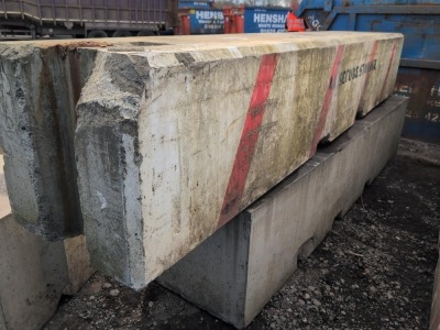 1 x12ft x 2ft Concrete Blocks