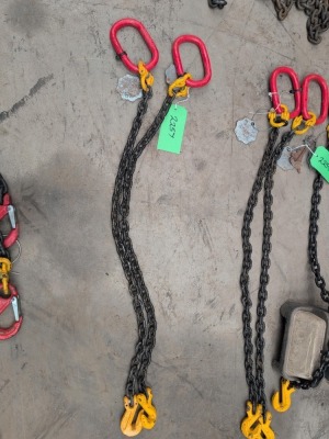 2 x 800mm Lifting Chains
