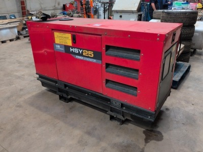 HS Stationary HSY25 Generator
